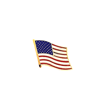Blackinton A7311-LP American Flag Lapel Pin (Individual)