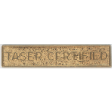 Blackinton A7614-D Taser Certified Marksmanship Bar (1-1/2" x 5/16")