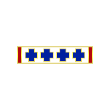 Blackinton A8074-C Cross Commendation Bar (1-3/8" x 5/16")