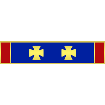 Blackinton A8084-C Maltese Cross Commendation Bar (1-3/4" x 3/8")