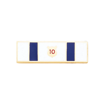 Blackinton A8106 Five Section Shield Recognition Bar (1-3/8" x 3/8")