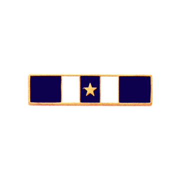 Blackinton A8231-A Years of Service Recognition Bar w/ 1 Star (1-3/8" x 5/16")
