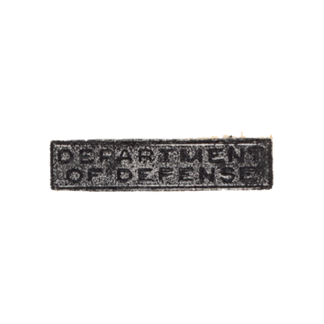 Blackinton A8404 Department of Defense Marksmanship Bar (1-1/2" x 5/16")