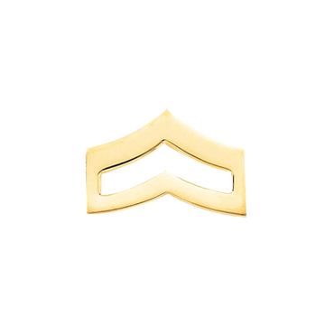 Blackinton A8765-A Smooth Corporal Chevrons (Pair)