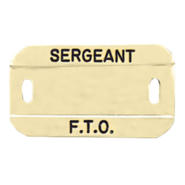 Blackinton A8862 Quality Custom Name Bar Holder (2-1/8" x 1-1/8")