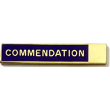 Blackinton A9823 Commendation Recognition Bar (1-13/16" x 3/8")