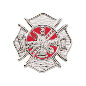 Blackinton A9932-DE Maltese Cross Seal w/ Background Color (5/8") Min Order: 2