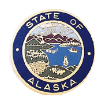 Blackinton AK7 Alaska Full Color Seal (15/16") (Individual)
