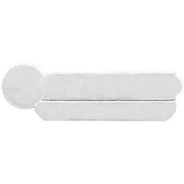 Blackinton B2590 Quality Custom Name Bar with 1/2" Seal (2-1/2" x 7/8")
