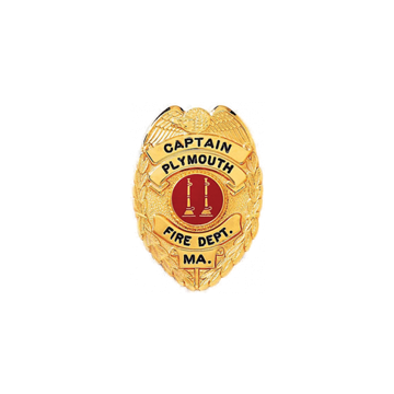 Blackinton B297 Shield with Eagle on Top (1-5/8" x 1-1/8")