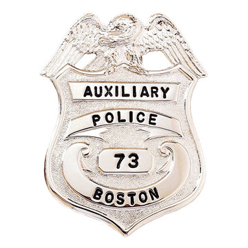 Blackinton B521 Shield Badge with Eagle (2-5/16" x 1-11/16")