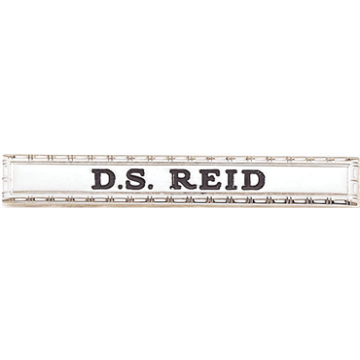 Blackinton B666 Quality Custom Name Bar (2-1/8" x 1/8")