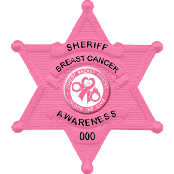 Blackinton B956-PI Breast Cancer Awareness Badge (2-9/16" x 2-1/4")