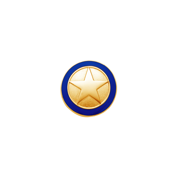 Smith & Warren C1004BLE 5-Point Star Seal - Blue (Individual)
