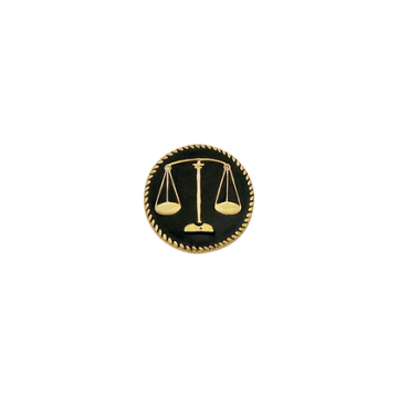 Smith & Warren C134BKE Scales of Justice Black Seal (Individual)
