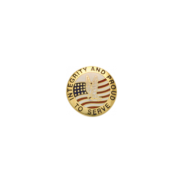 Smith & Warren C980M Integrity & Proud To Serve Seal (Individual)