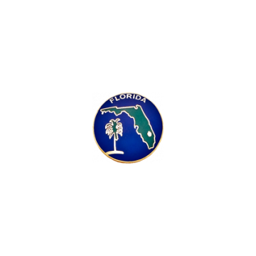 Smith & Warren FLMAP_PALMM Florida Map Seal (Individual)