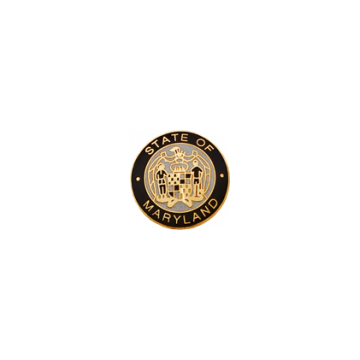 Smith & Warren MDBKM Maryland Black Full Color Seal (Individual)