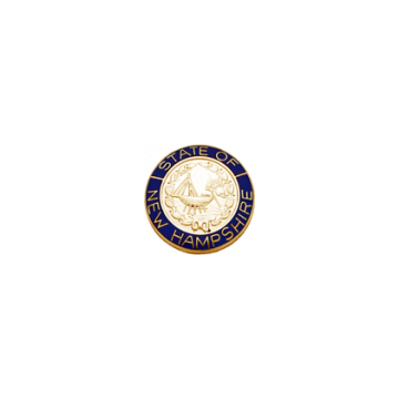 Smith & Warren NHE New Hampshire Blue Rim Seal (Individual)