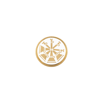 Smith & Warren C187FWHE Four Bugles White Seal (Individual)