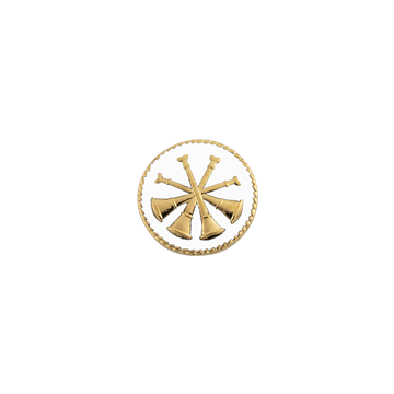 Smith & Warren C187WHE Four Bugles White Seal (Individual)