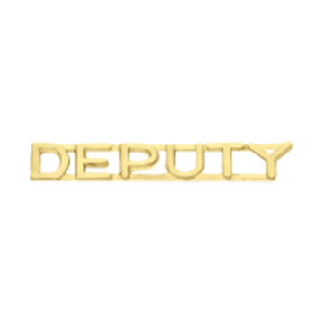Smith & Warren C502_DEPUTY Deputy Lettered Collar Insignia