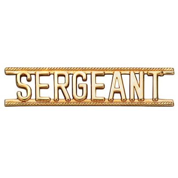 Smith & Warren C507 Lettered Rank Insignia (Individual)