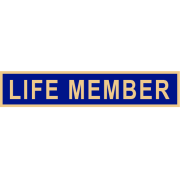 Smith & Warren C584LM  Life Member Service Bar (1-7/8" x 3/8")