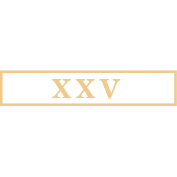 Smith & Warren C585 25-Years of Service Award Bar (1-7/8" x 3/8")