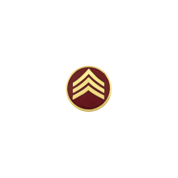 Smith & Warren C635RE Sergeant Chevron Red Seal (Individual)