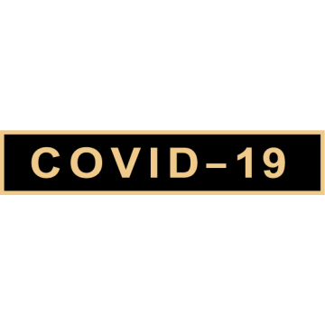 Smith & Warren CB-A-1001 Covid-19 Service Award Bar