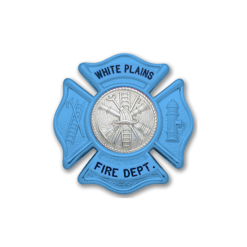 Smith & Warren F141_BL Autism Awareness Maltese Cross (2-1/8")