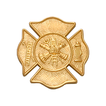 Smith & Warren F16 Maltese Cross Service Pin (0.825")