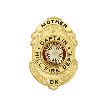 Smith & Warren FB22 Family Badge Decorative Shield (1-1/2" x 1")