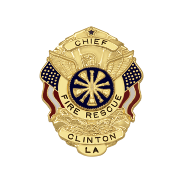 Smith & Warren FB32 Family Badge American Flag Shield (1-7/8" x 1-1/2")