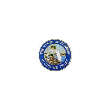 Smith & Warren FL3M The State of Florida Multi Color Seal (Individual)