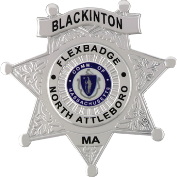Blackinton FlexBadge FLX1708-P Decorative Seven-Point Star (3")