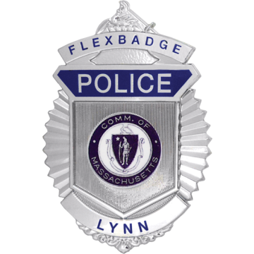 Blackinton FlexBadge FLX587 Radiator Shield Badge (3-1/4" x 2-3/16")