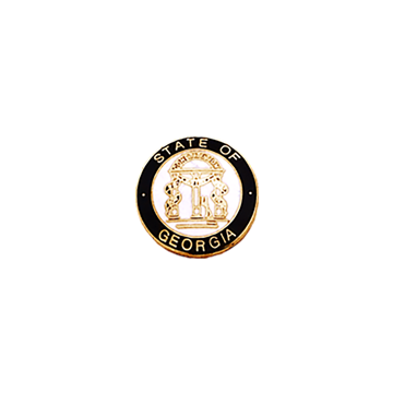 Smith & Warren GABKM Georgia Black Multi Color Seal (Individual)