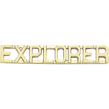 Blackinton J113 EXPLORER letter Combination (Pair)
