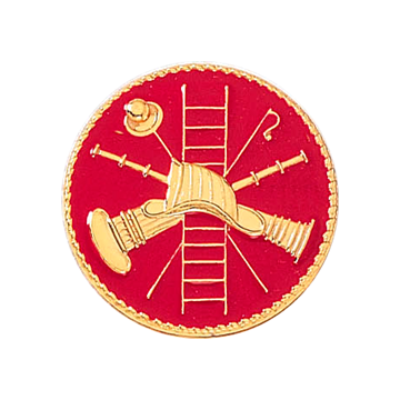 Blackinton J200 Fire Scramble Lapel Pin - GOLD (Pair)