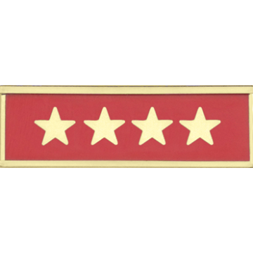 Blackinton J202-Y20 - 20 Years of Service Commendation Bar (3/8")