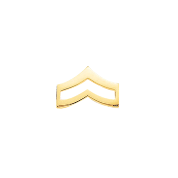 Blackinton J57 Small Corporal Bars  - Smooth (Pair)