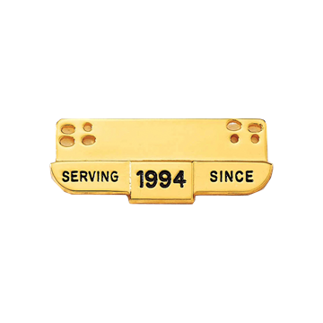Blackinton J6 Serving Since Name Bar Holder (1-7/8" x 3/4")