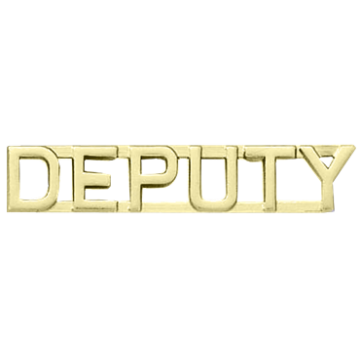 Blackinton J73 DEPUTY Lettered Combination (Pair)