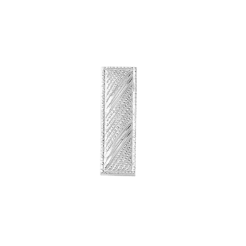 Blackinton J93 Large Lieutenant Bars - NICKEL (Pair)