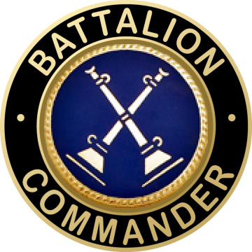 Smith & Warren M1762 Battalion Commander Collar Disc (15/16") (Individual)