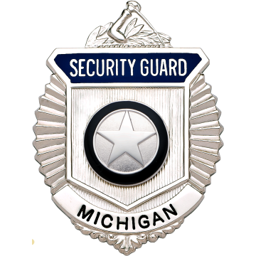 Smith & Warren M41SECGUARD Security Guard Badge (3" x 2-1/4")