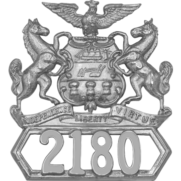 Smith & Warren M435 Pennsylvania Coat of Arms Hat Badge (2-3/4" x 2-1/2")