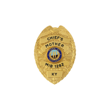 Blackinton MIB1282 Miniature Shield with Eagle (1-15/16" x 1-3/8")